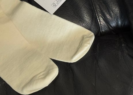 mm6 logo socks dead stock
