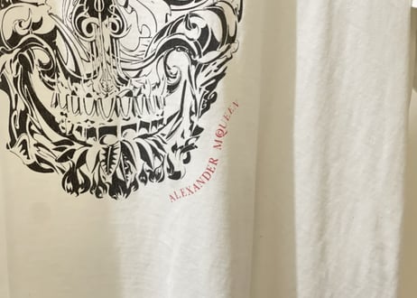 alexander mcqueen  skull tops