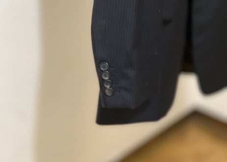 prada stripe tailored jacket