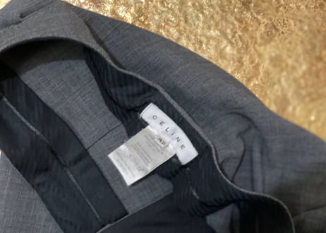 celine flare trousers