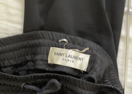 2016ss saint laurent paris eazy tapered pants