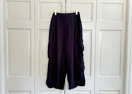 anthem a rayon wide cargo pants