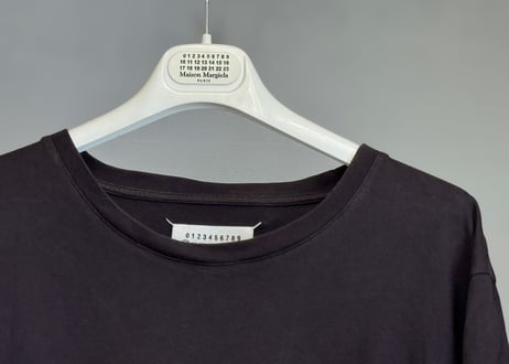 maison margiela fade black brown tops