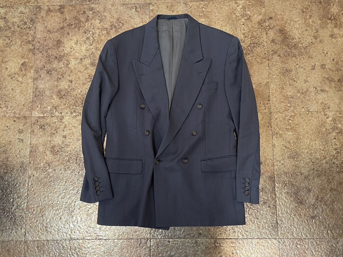 yves saint laurent double set up suit | weekend