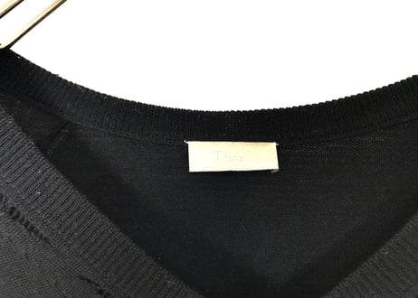 07aw diorhomme "new wave"期 destroy knit