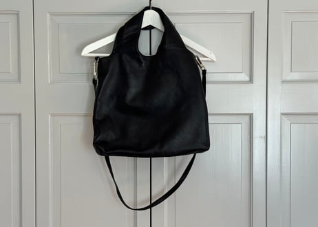 jilsander leather shoulder bag