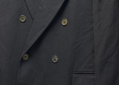 lanvin pure cashmere double chesterfield coat