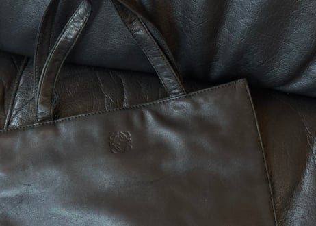 loewe anagram leather bag