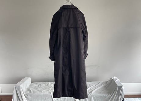prada nylon double long coat