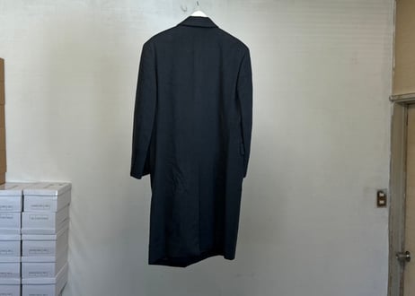 cashmere double long coat #O