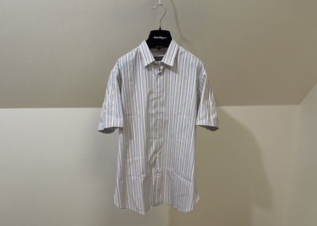 salvatore ferragamo multi stripe shirt