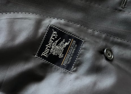 burberry prestige collection double stripe set up suit