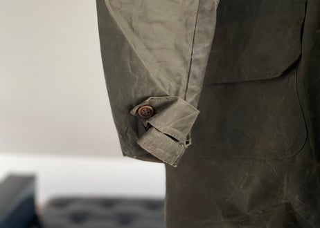 our legacy  oiled military jacket