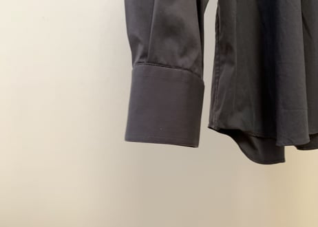 prada pocket shirt gray