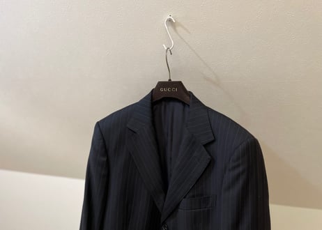gucci stripe set up suit