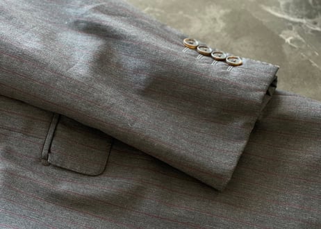 louis vuitton stripe set up suit