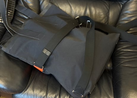 maison margiela calendar tag tote bag