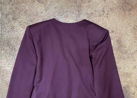 80s givenchy no collar coat