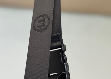 maison margiela "大容量" patent leather logo shoulder bag