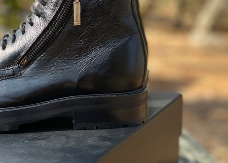 saintlaurent 2017aw leather boots dead stock 41