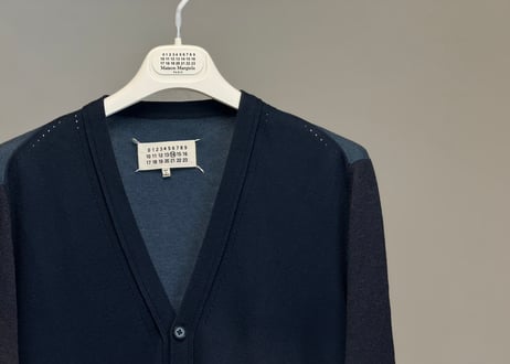 maison margiela docking cardigan