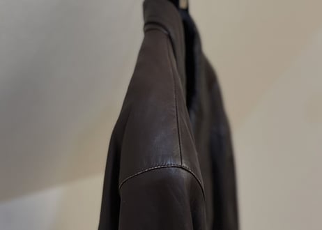 loewe leather coat