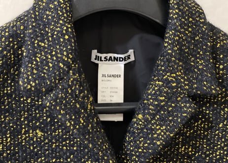 jilsander set up suit dead stock