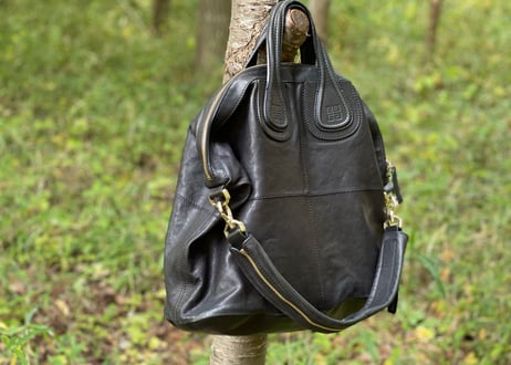 givenchy leather bag "nightingale"