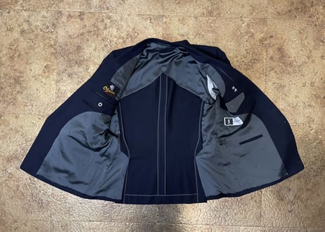 yves saint laurent double set up suit