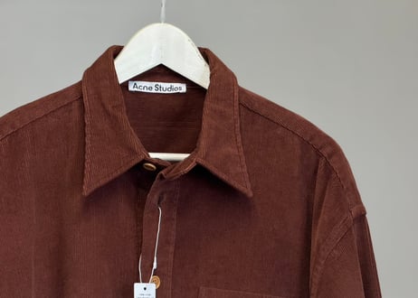 acne studios over size corduroy jacket dead stock