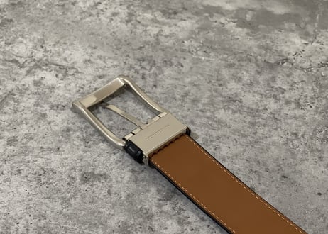 burberry leather belt