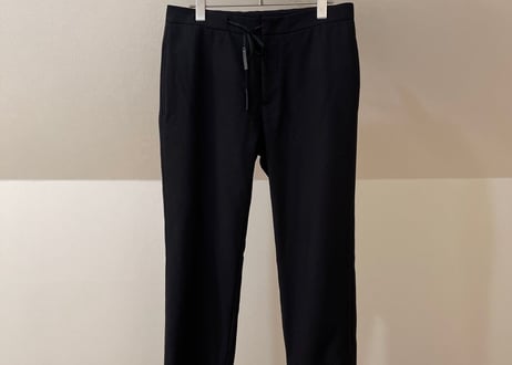 maison margiela 2017aw eazy black trousers