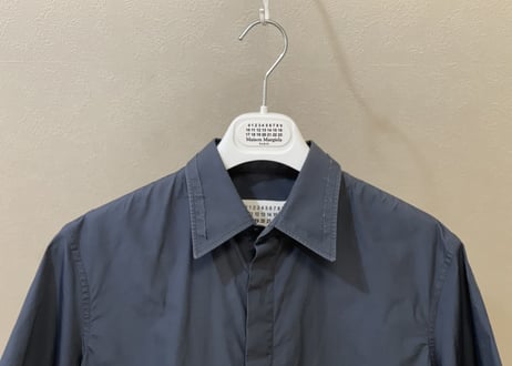 maison margiela 2018ss collar stitch shirt
