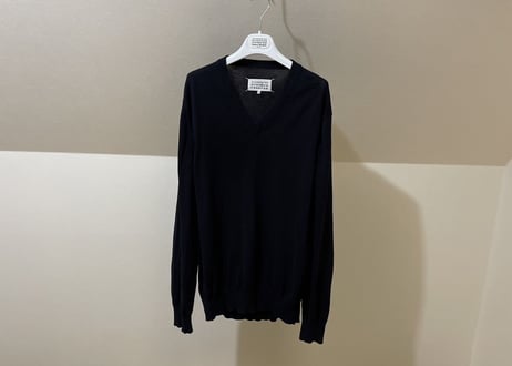 maison margiela 2018ss over size elbow patch knit