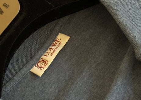 loewe anagram logo tops