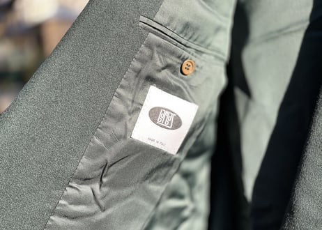 70-80s made in Italy double jacket green