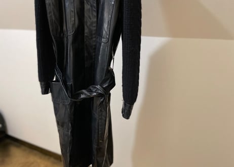 1980s yves saint laurent rive gauche coat