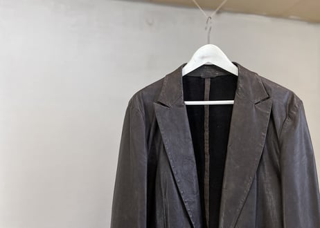 jilsander leather jacket