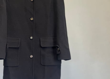 salvatore ferragamo virgin wool long coat