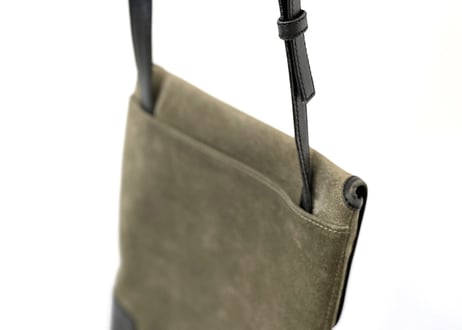 loewe anagram leather shoulder bag