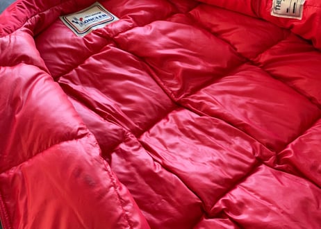 vintage moncler down jacket #1