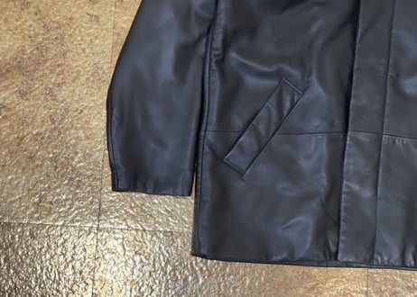 loewe leather coat