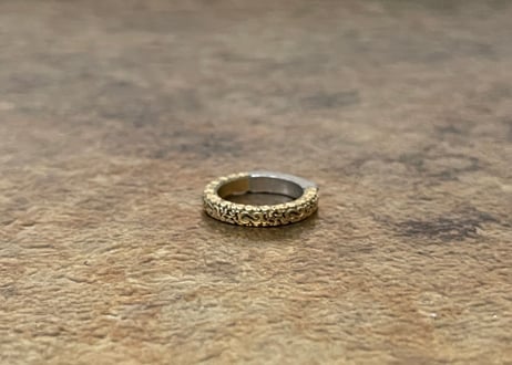 maison margiela silver ring