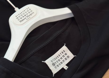 maison margiela inside out tops black