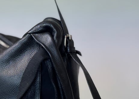 mm6 leather shoulder bag