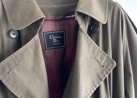 Christian Dior trench coat