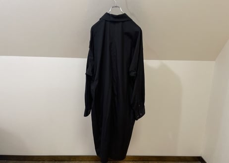 yohji yamamoto over size long coat dead stock