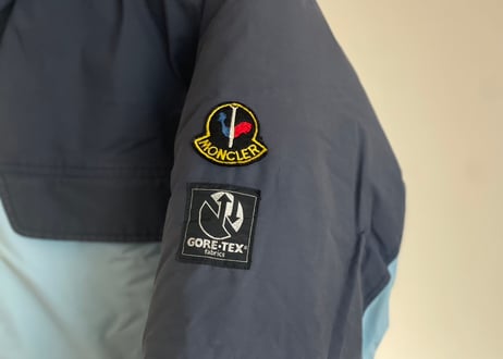 vintage moncler gore tex down jacket #2
