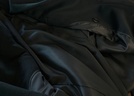 pure cashmere double long coat #D