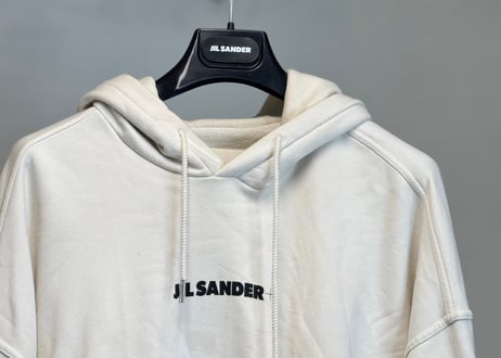 jilsander ”Meier 期” oversized logo hoodie
